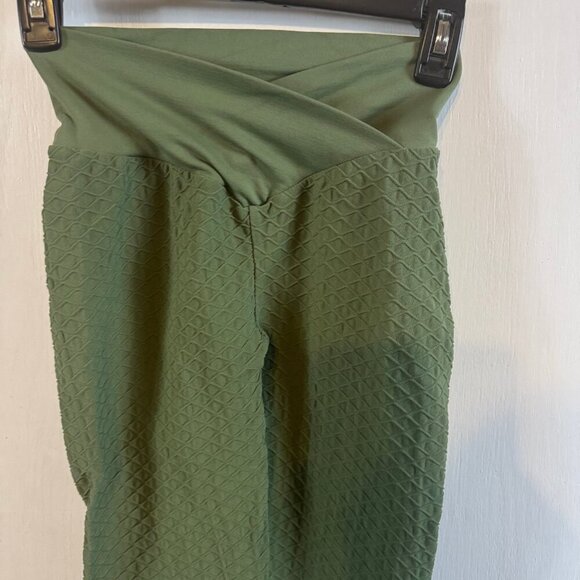 Boom Booty olive green Mulan Anti-Cellulite Leggings - Picture 5 of 10